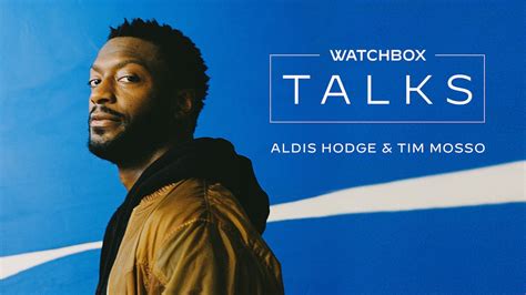 aldis hodge watch company.